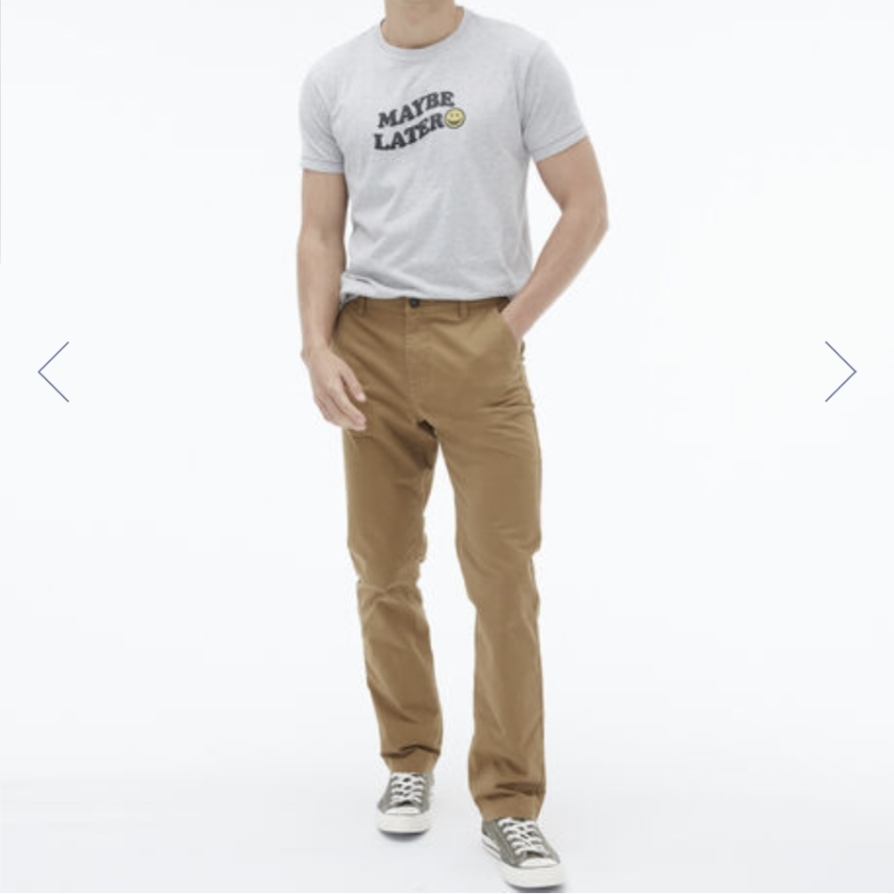 Arizona Jean Co. Slim Straight Khakis 29" Waist